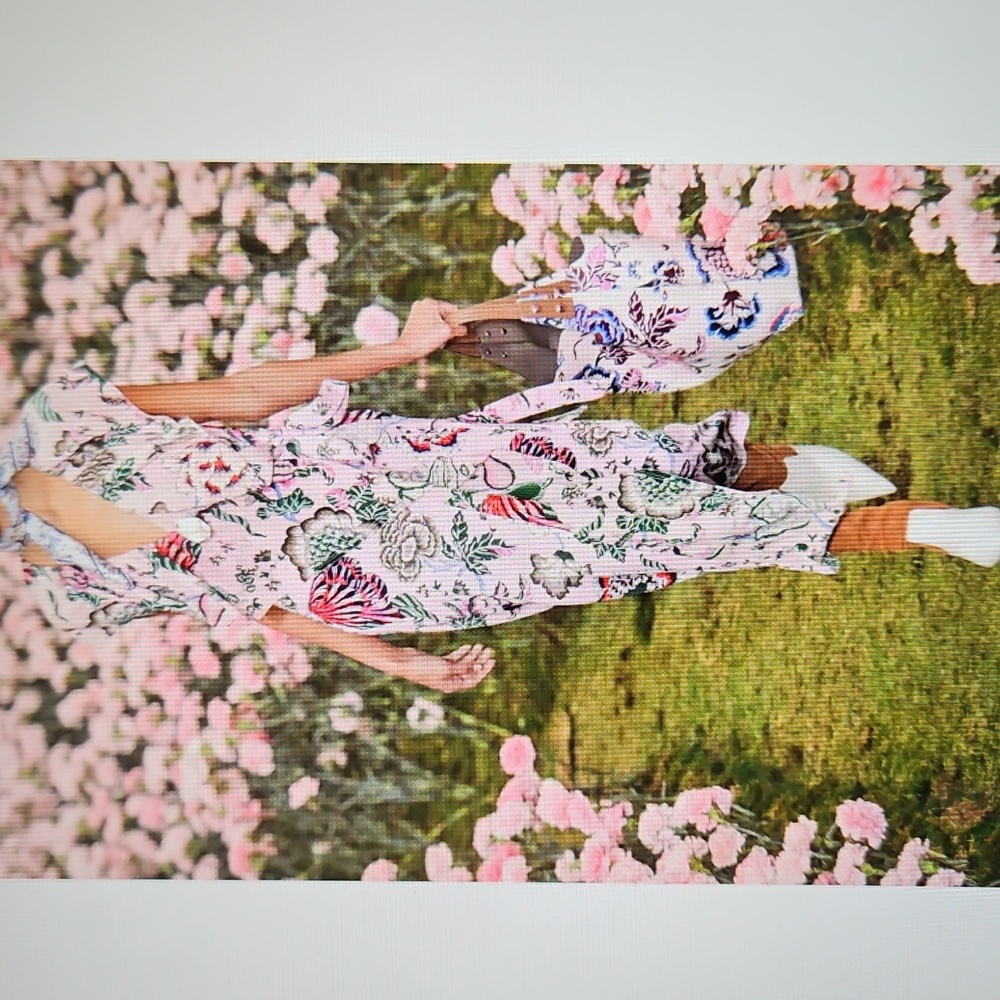 TORY BURCH: Happy Times Adelia Floral Wrap Dress